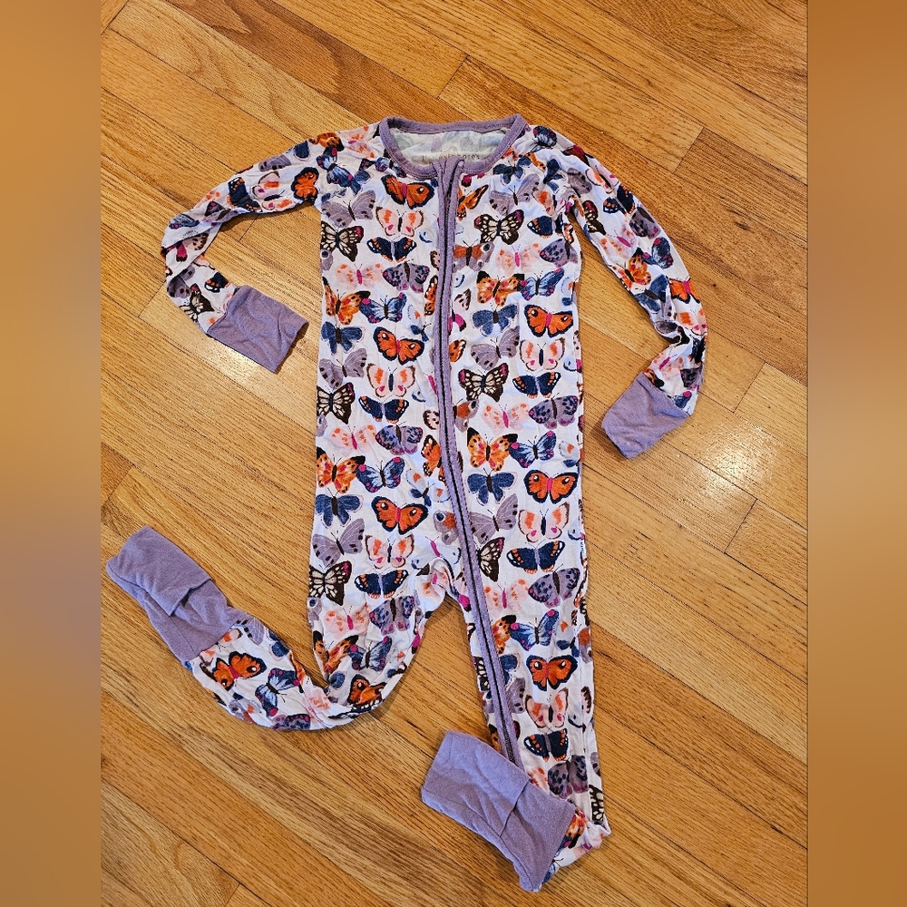 Little Sleepies Butterfly Zippy